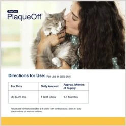 ProDen PlaqueOff Soft Chews Cat Treat, 45 Count -Pawfect Care 742198 PT5. AC SS1800 V1672952367