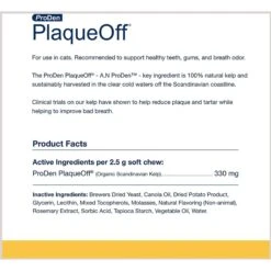 ProDen PlaqueOff Soft Chews Cat Treat, 45 Count -Pawfect Care 742198 PT6. AC SS1800 V1672952064