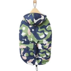 Frisco Medium Weight Urban City Camo Printed Dog & Cat Hooded Coat -Pawfect Care 742358 PT3. AC SS1800 V1693234034