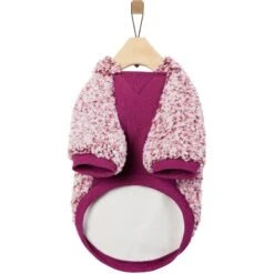 Frisco Textured Wubby 2-Tone Fleece Dog & Cat Hoodie 15 Frisco Textured Wubby 2-Tone Fleece Dog & Cat Hoodie -Pawfect Care 742406 PT4. AC SS1800 V1693234032