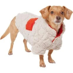 Frisco Medium Weight Quilted Sherpa Dog & Cat Zipper Coat -Pawfect Care 744166 PT2. AC SS1800 V1703194382