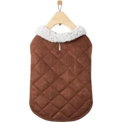 Frisco Medium Weight Quilted Dog & Cat Coat With Cozy Sherpa Lining -Pawfect Care 744310 PT3. AC SS1800 V1692978554