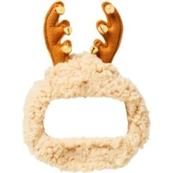 Frisco Sherpa Reindeer Dog & Cat Hat With Bells -Pawfect Care 745646 PT3. AC SS1800 V1694793503