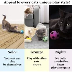 CoCoo Interactive Cat & Ferret Foam Soccer Fetch & Play Bouncy Ball Toy 11 CoCoo Interactive Cat & Ferret Foam Soccer Fetch & Play Bouncy Ball Toy -Pawfect Care 748670 PT3. AC SS1800 V1673627517