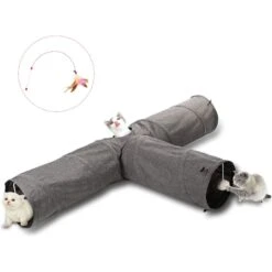 Ownpets T Shape Tunnel Cat Toy