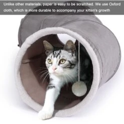 Ownpets S Shape Tunnel Cat Toy -Pawfect Care 759126 PT2. AC SS1800 V1674512019