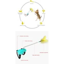 EYS Handsfree Teaser Wand Cat Toy, Blue 11 EYS Handsfree Teaser Wand Cat Toy, Blue -Pawfect Care 770406 PT2. AC SS1800 V1676052690