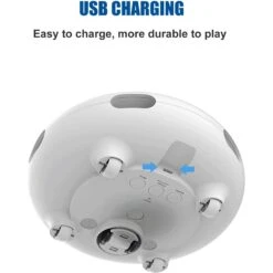 Shele UFO Interactive Cat Toy, White, Small -Pawfect Care 771318 PT7. AC SS1800 V1676052570