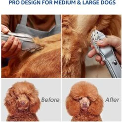 Pawshelf Professional Dog Grooming Clippers -Pawfect Care 774886 PT7. AC SS1800 V1676412803