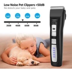 Casfuy 2-Speed Cordless Quiet Dog & Cat Hair Grooming Clippers Kit, Black 11 Casfuy 2-Speed Cordless Quiet Dog & Cat Hair Grooming Clippers Kit, Black -Pawfect Care 782886 PT3. AC SS1800 V1681317442