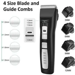 Casfuy 2-Speed Cordless Quiet Dog & Cat Hair Grooming Clippers Kit, Black 13 Casfuy 2-Speed Cordless Quiet Dog & Cat Hair Grooming Clippers Kit, Black -Pawfect Care 782886 PT5. AC SS1800 V1681318046