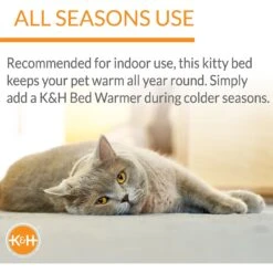 K&H Pet Products Heated Amazin' Kitty Pad -Pawfect Care 78491 PT2. AC SS1800 V1627952531