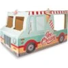 Catstages Kitty Cat Play Condo Ice Cream Truck Cat Toy, Mint