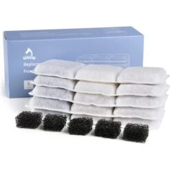PATPET Pet Water Fountain & Cat Water Dispenser WF01 Replacement Filters, 5 Count -Pawfect Care 794918 PT4. AC SS1800 V1680645061