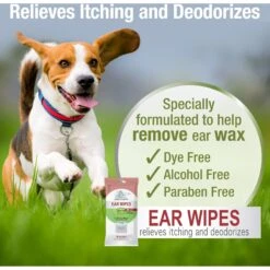 Four Paws Healthy Promise Cat & Dog Ear Wipes, 35 Count -Pawfect Care 797038 PT2. AC SS1800 V1683033136