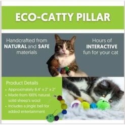 Honest Pet Products Eco Catty Pillar Cat Toy -Pawfect Care 797230 PT2. AC SS1800 V1690813337