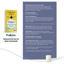 ProBiora Pet Oral Care Probiotic Cat Dental Supplement, 30 Count -Pawfect Care 797358 PT4. AC SS1800 V1678205623