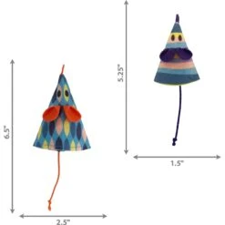 KONG Bat-A-Bout Vibez Mouse Cat Toy, Multicolor, 2 Count -Pawfect Care 797454 PT1. AC SS1800 V1678199200