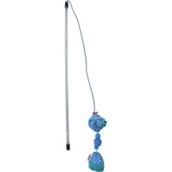 KONG Teaser Scrattles Fish Cat Toy, Assorted