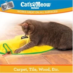 Cat's Meow Motorized Chaser Cat Toy -Pawfect Care 804382 PT4. AC SS1800 V1678741858