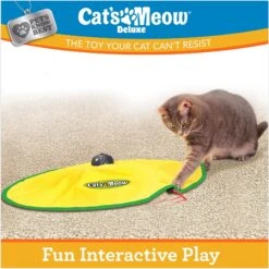 Cat's Meow Motorized Chaser Cat Toy -Pawfect Care 804382 PT5. AC SS1800 V1678741867