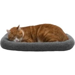 FurHaven Faux Wool Crate Bolster Cat & Dog Bed -Pawfect Care 804574 PT2. AC SS1800 V1683049612