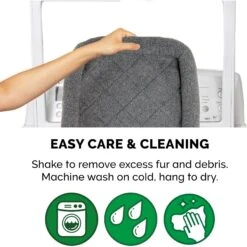 FurHaven Faux Wool Crate Bolster Cat & Dog Bed -Pawfect Care 804574 PT5. AC SS1800 V1683049611