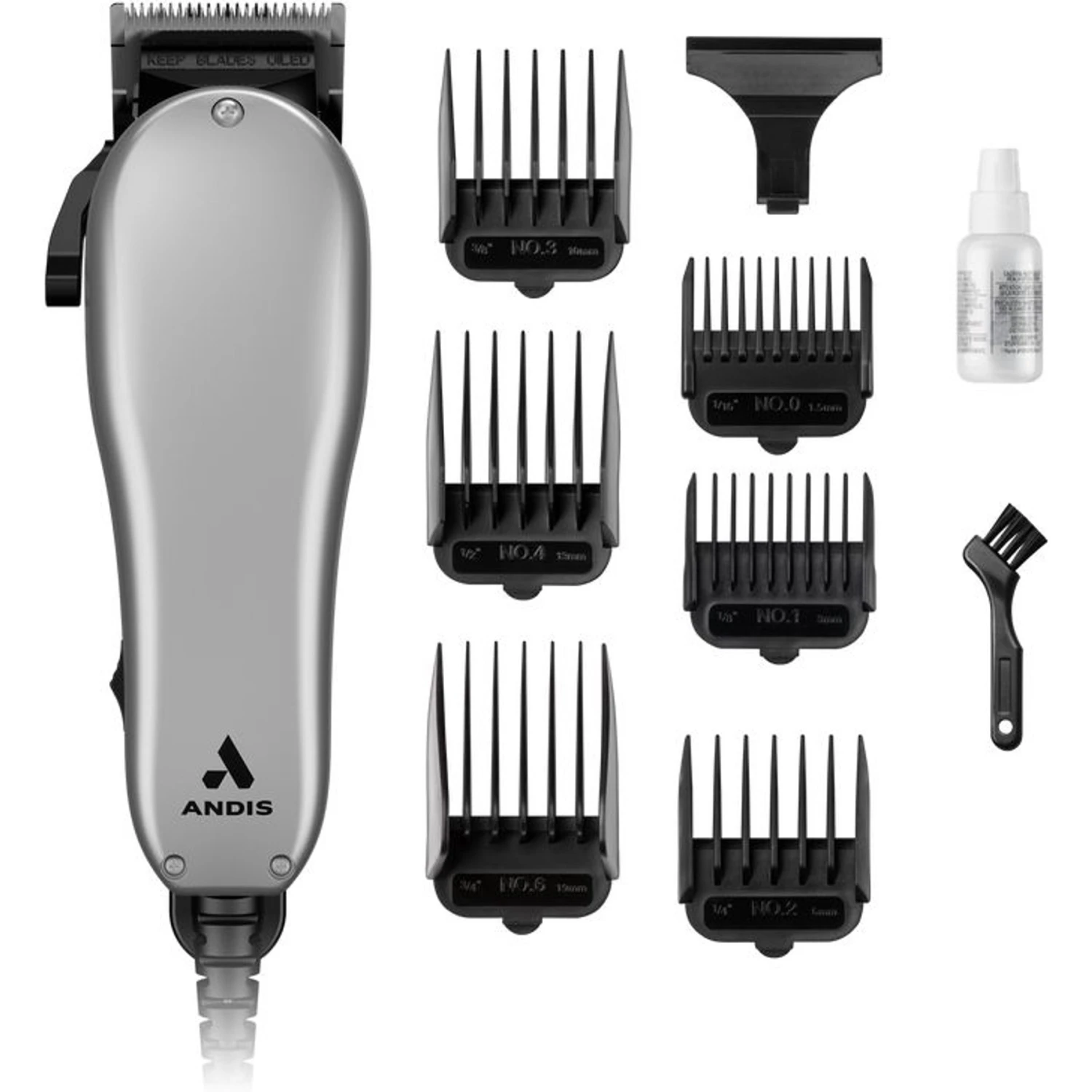 Andis Easy Clip Multi-Style Dog Grooming Clippers, Silver 4 Andis Easy Clip Multi-Style Dog Grooming Clippers, Silver - Image 2