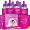 Relaxivet Calming Diffuser Refill & Anti Anxiety Cat Calming Diffuser, 9-oz Bottle, 6 Count -Pawfect Care 807478 MAIN. AC SS1800 V1680192312