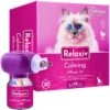Relaxivet Calming Diffuser Kit & Anti Anxiety Cat Diffuser, 1.5-oz Bottle -Pawfect Care 807510 MAIN. AC SS1800 V1680192308