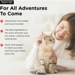 Nutri-Vet Salmon Flavored Gel Hairball Control Supplement For Cats -Pawfect Care 80879 PT6. AC SS1800 V1657661033