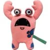 Touchdog Cartoon Up-for-Crabs Monster Plush Dog Toy
