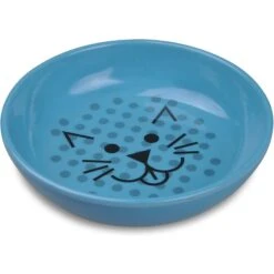 Van Ness Ecoware Non-Skid Cat Dish, Blue -Pawfect Care 81501 PT5. AC SS1800 V1628569033
