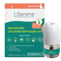 BSerene Advanced Cat Calming Pheromone Diffuser Kit -Pawfect Care 815822 PT2. AC SS1800 V1681310327
