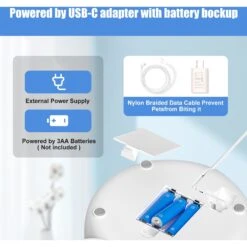 Bueteka Smart Feed Automatic Programmable Anti-Jamming Food Design Timed Cat Feeder, 4-lit -Pawfect Care 815886 PT4. AC SS1800 V1685651240