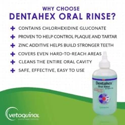 Vetoquinol Dentahex Dog & Cat Dental Rinse -Pawfect Care 81769 PT4. AC SS1800 V1617320017