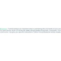 Vetoquinol Enzadent Dual-Ended Dog & Cat Toothbrush -Pawfect Care 81839 PT3. AC SS1800 V1498238804