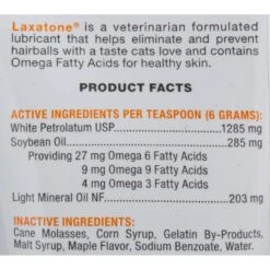 Vetoquinol Laxatone Gel Hairball Control Supplement For Cats -Pawfect Care 81893 PT2. AC SS1800 V1452615684