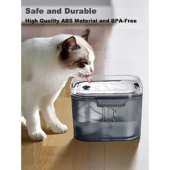 PATPET WF01 Ultra Quiet Dog & Cat Waterer, Grey -Pawfect Care 821814 PT4. AC SS1800 V1681834947