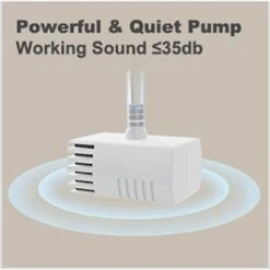 PATPET WF01 Ultra Quiet Dog & Cat Waterer, Grey -Pawfect Care 821814 PT5. AC SS1800 V1681835018