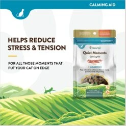 NaturVet Scoopables Quiet Moments Calming Aid Cat Supplement, 5.5-oz Bag -Pawfect Care 825198 PT4. AC SS1800 V1682004193