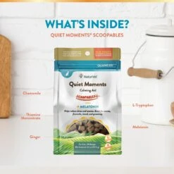NaturVet Scoopables Quiet Moments Calming Aid Cat Supplement, 5.5-oz Bag -Pawfect Care 825198 PT7. AC SS1800 V1681999696