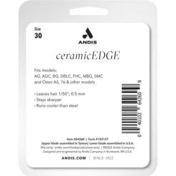 Andis CeramicEdge Detachable Blade & Andis CeramicEdge Detachable Blade -Pawfect Care 826414 PT7. AC SS1800 V1681331639