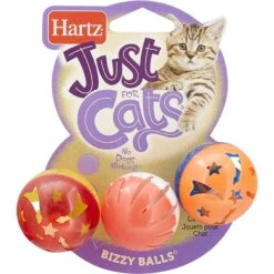 Hartz Just For Cats Bizzy Balls Cat Toy -Pawfect Care 82852 PT4. AC SS1800 V1589229083