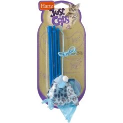 Hartz Just For Cats Gone Fishin' Cat Wand Toy With Catnip, Color Varies -Pawfect Care 82858 PT5. AC SS1800 V1589229436