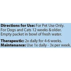 Ark Naturals Plaque-Zapper Small & Medium Dog & Cat Dental Water Additive Pouches -Pawfect Care 83074 PT5. AC SS1800 V1617322697