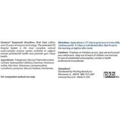 Oratene Enzymatic Brushless Oral Care Dog & Cat Dental Gel -Pawfect Care 83092 PT5. AC SS1800 V1617329501