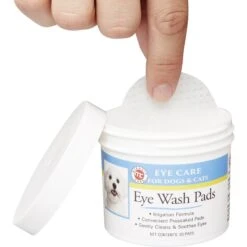 Miracle Care Sterile Eye Wash Pads For Dogs & Cats -Pawfect Care 83721 PT2. AC SS1800 V1543359755