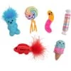 Catstages Kitty Sweet Treats Plush Catnip Cat Toys, Multicolor, 6 Count -Pawfect Care 837462 MAIN. AC SS1800 V1681834906
