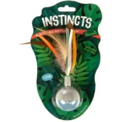 SmartyKat Instincts Rowdy Ribbons Electronic Motion Spinning Ball Cat Toy -Pawfect Care 847046 PT3. AC SS1800 V1684441087